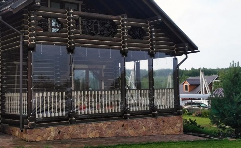 ПВХ вікна для бесідок і терас 17