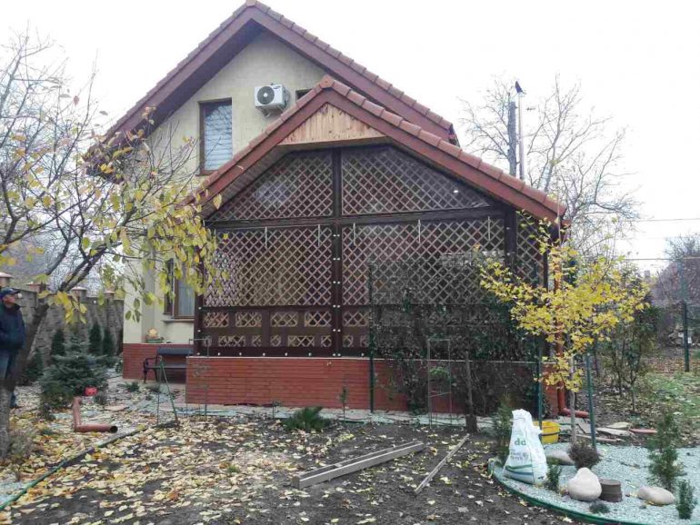 ПВХ вікна для бесідок і терас 12