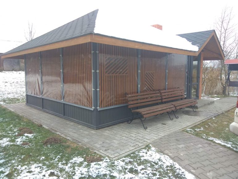 ПВХ окна для беседок и террас 29